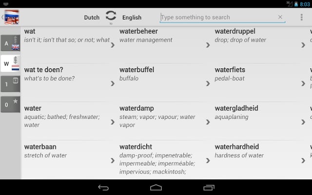 Dictionary Dutch English Free截图10