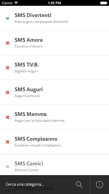 Sms Pronti e Frasi d'Amore截图4