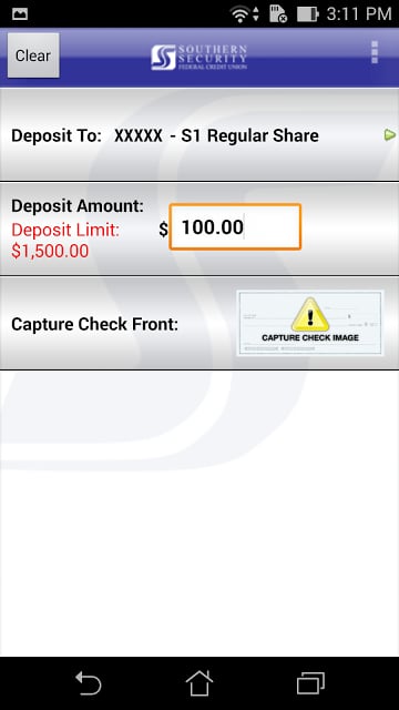 SSFCU Mobile Banking截图5