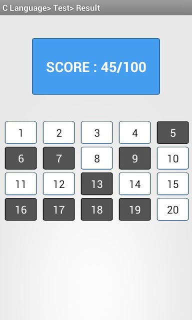 C Language Quiz截图3