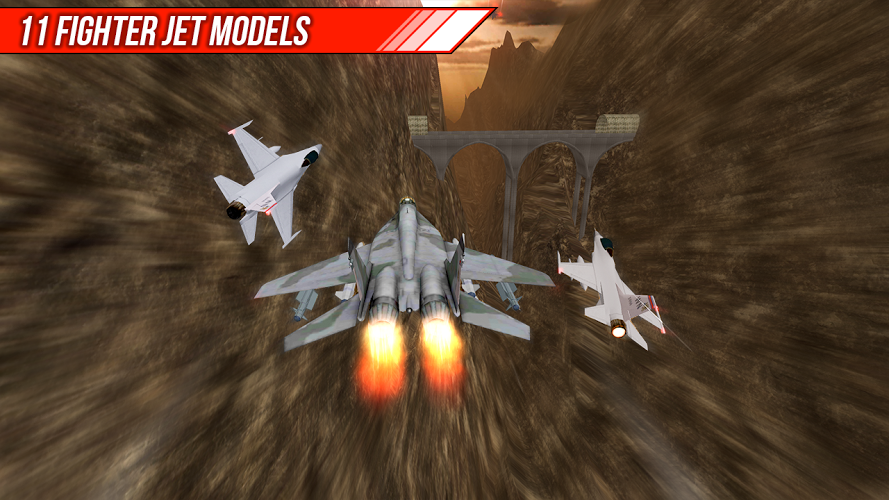 Jet Fighter Desert Race截图4