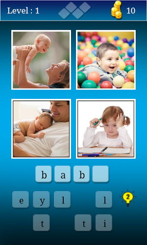 4 pics 1 word - New Game截图3