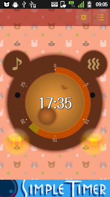 KumaTimer (Bear's Face Timer)截图1