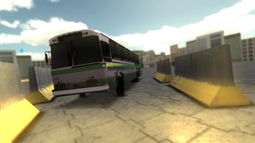 3D Parking Bus Simulation 2015截图1