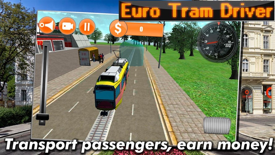 Euro Tram Driver Simulator 3D截图2