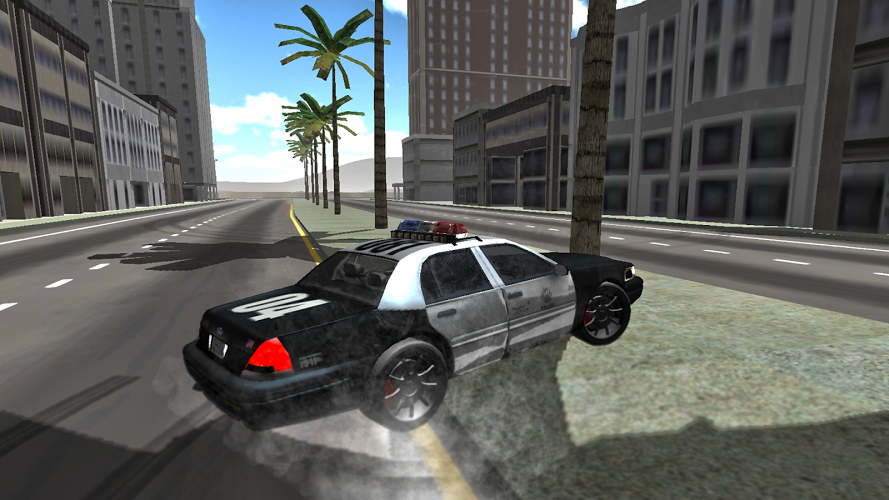 Police Drift Car截图3