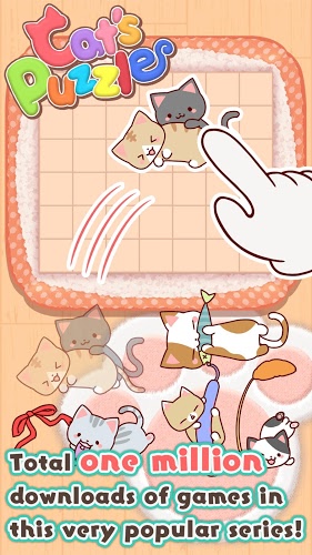 Cat's Puzzle -Free Puzzle Game截图1