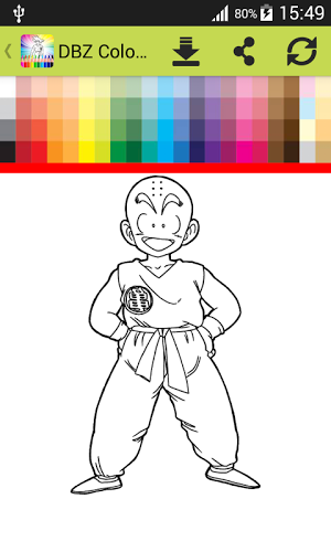 Coloring Book DBZ截图2