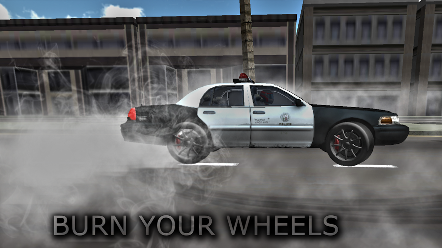 Police Drift Car截图4