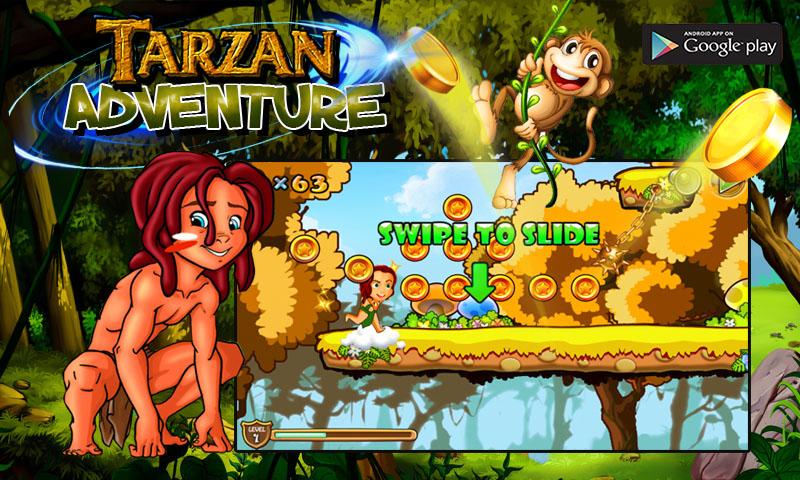 Tarzan Adventure HD 2017截图1