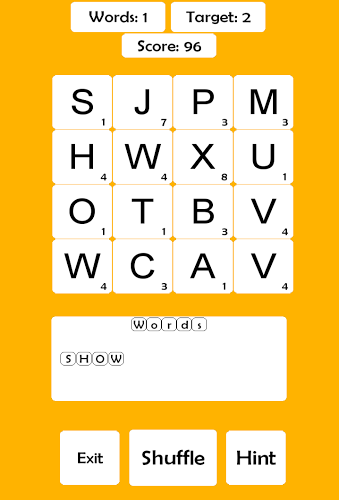 Word Scrabble截图2