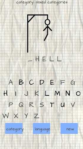 Hangman Free截图1