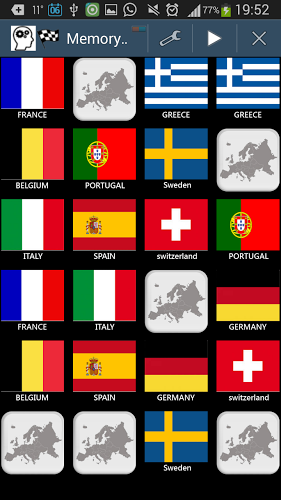 Memory Game Flag截图3