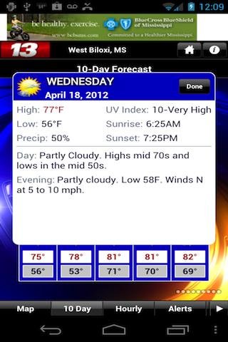 WLOX 24/7 Weather截图2