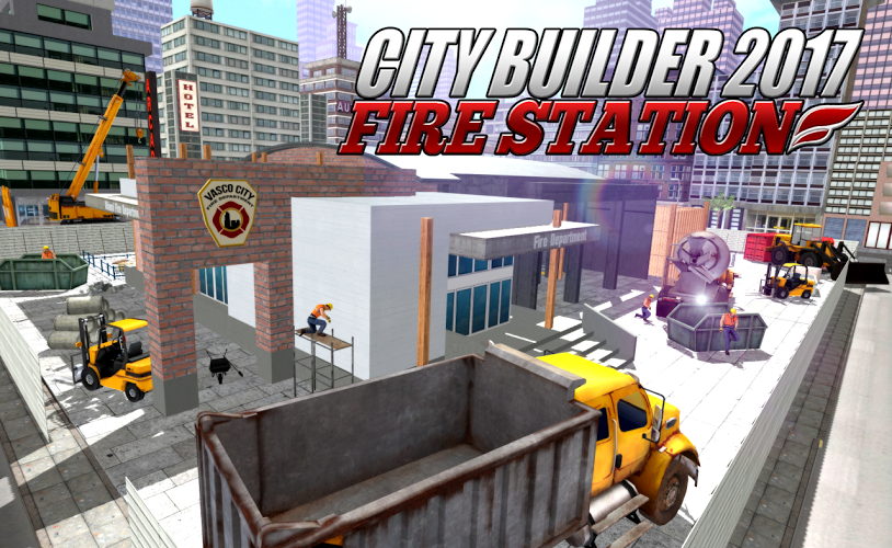 City builder 2017 Fire Station截图5