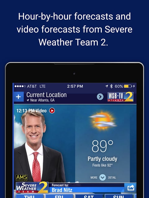 WSBTV Channel 2 Weather截图2