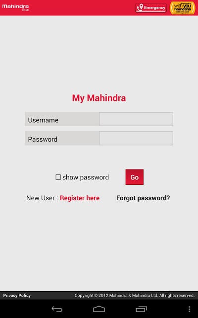 Mahindra With You Hamesha截图1