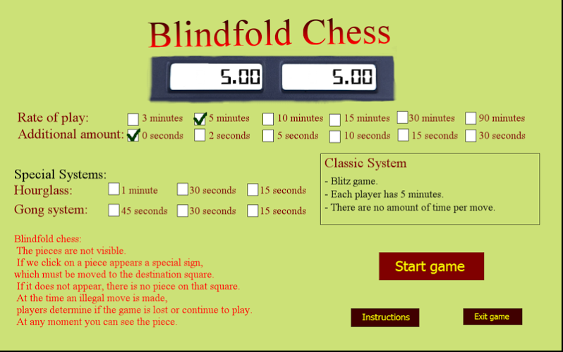 Play Blindfold Chess截图1