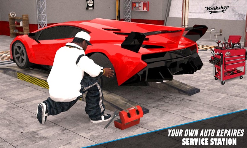 Car Mechanic Workshop截图2