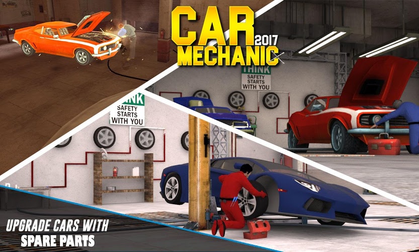 Car Mechanic Workshop截图1