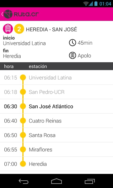 RUTA.CR | horario tren i...截图4