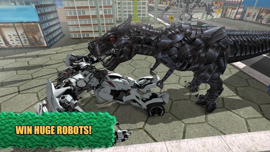 Futuristic Robot T-Rex 3D截图5