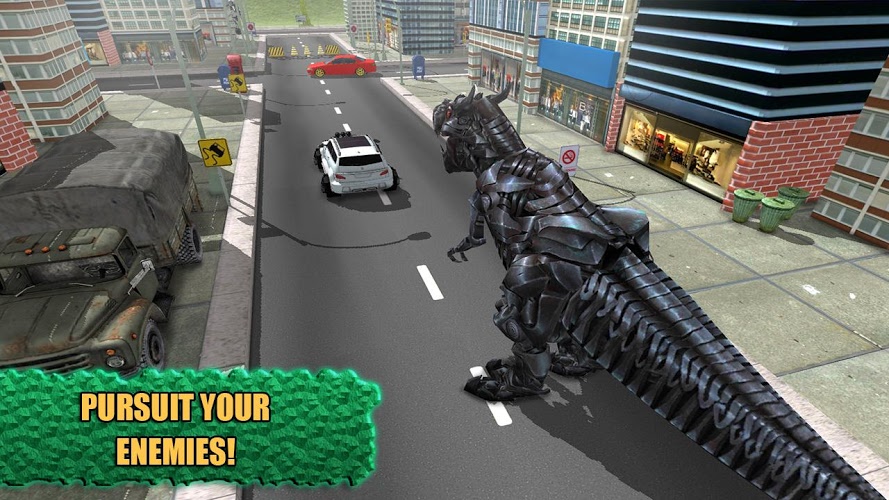 Futuristic Robot T-Rex 3D截图1