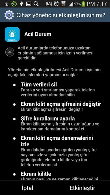 Turkcell Acil Durum截图1