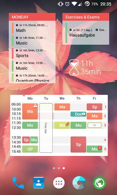 TimeTable++ Schedule截图4