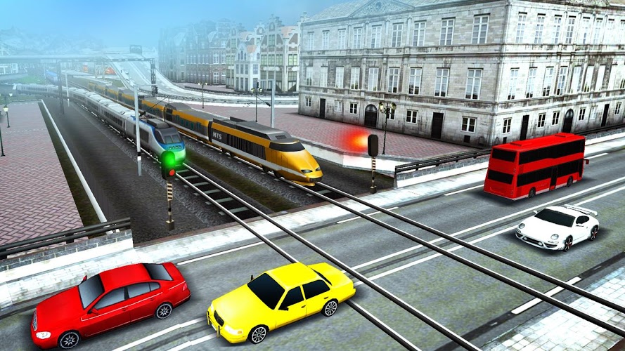 Euro Train Driving Games截图2