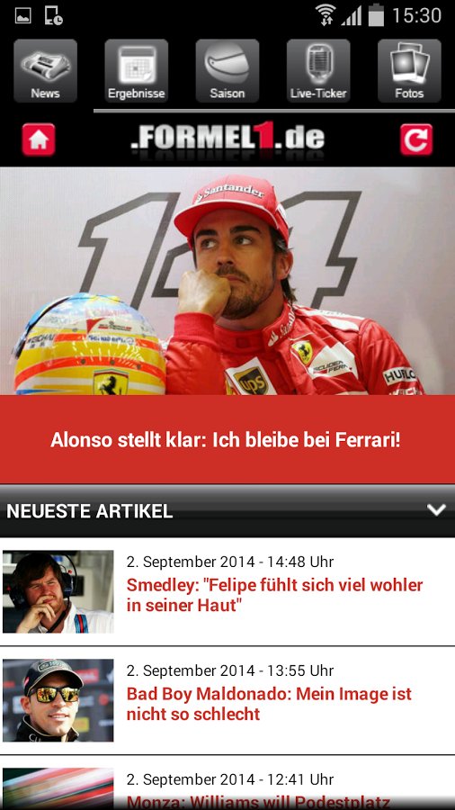 Formel1.de截图2