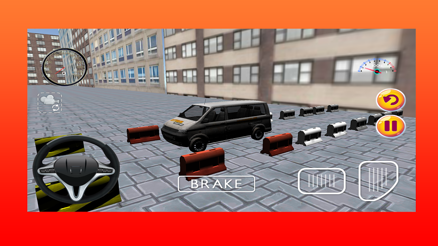 Minibus Parking Game 3D截图1