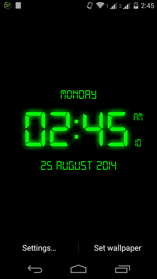 LED Digital Clock LiveWP截图1