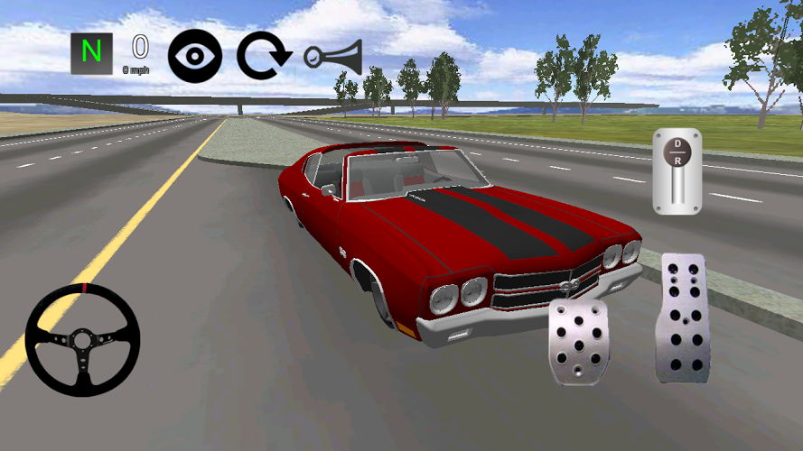 Muscle Car Simulator 3D 2014截图4