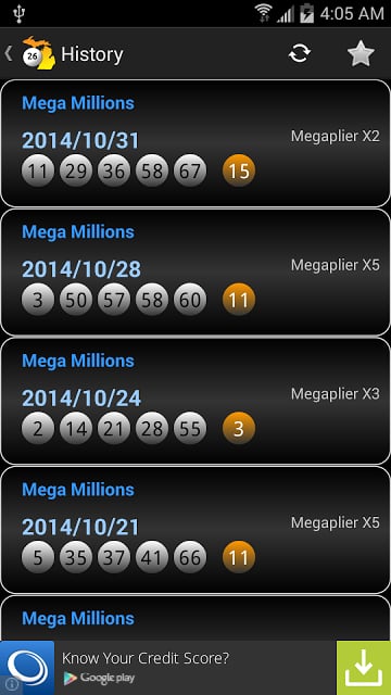 MI Lottery Results截图6