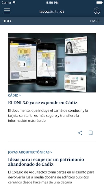 La Voz de C&aacute;diz截图3