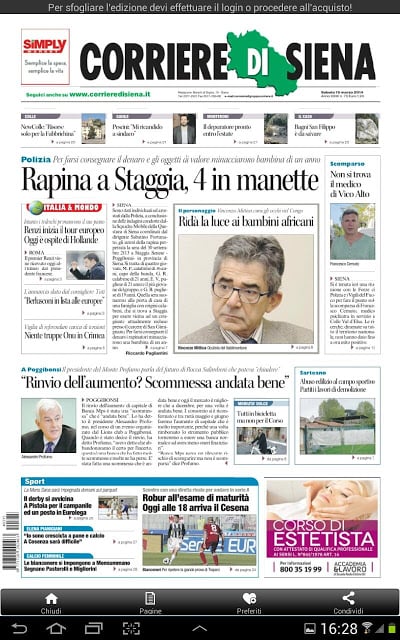 Il Corriere di Siena截图3