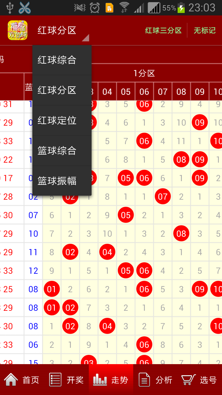 福盈双色球截图2