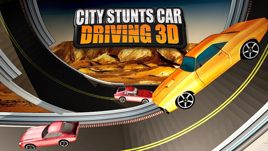 City Stunts Car Driving 3D截图4