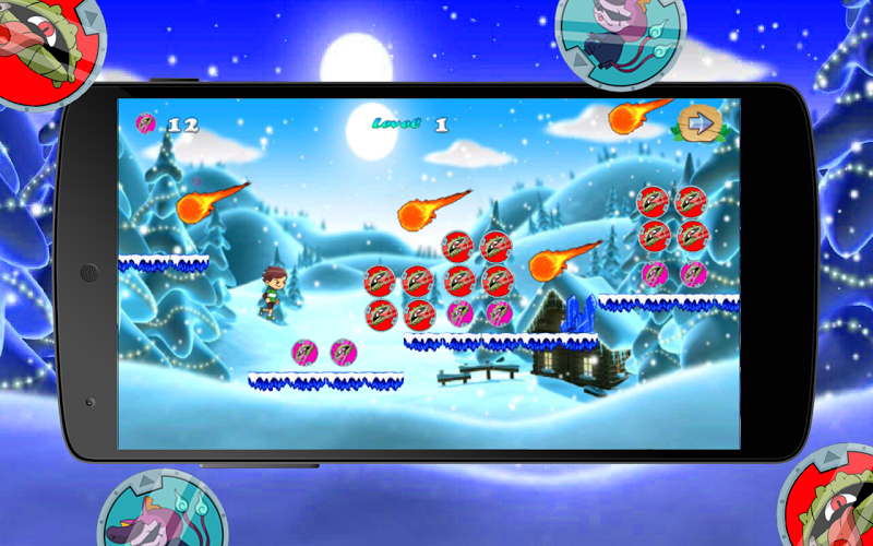 Yokai Adventure in Ice Island截图2