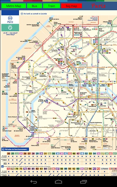 Paris Metro Bus Train截图8