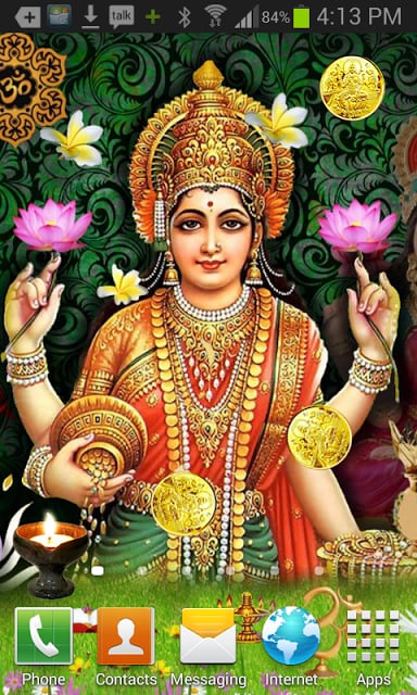 Maa Lakshmi HQ Live Wallpaper截图1