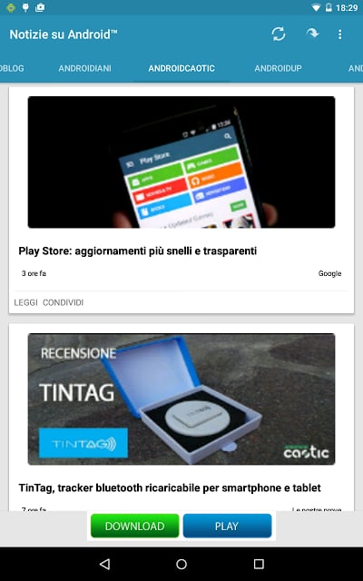 Notizie su Android™截图6