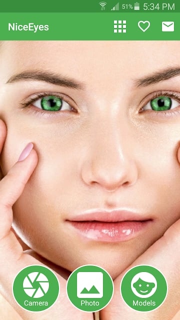 尼斯眼睛-换色 NiceEyes - Eye Color Changer截图4