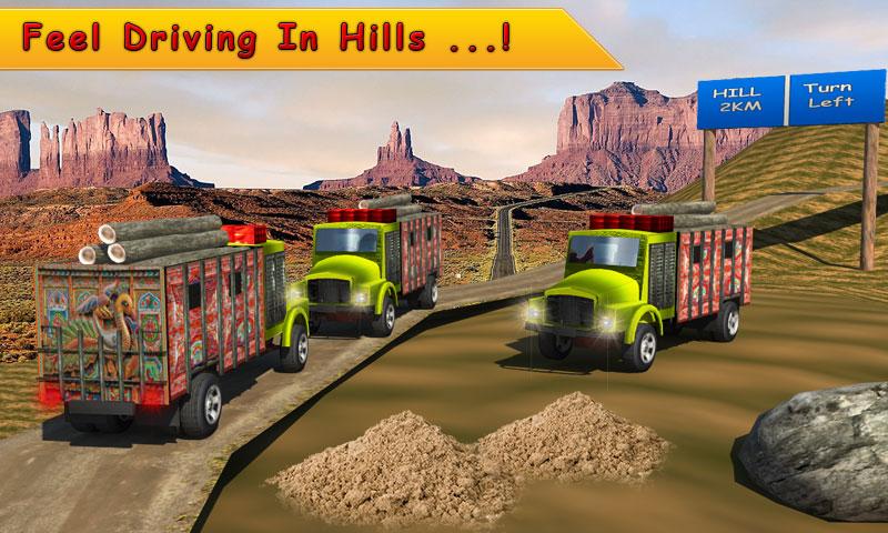Pak Hill Truck Driver 2017 Sim截图3