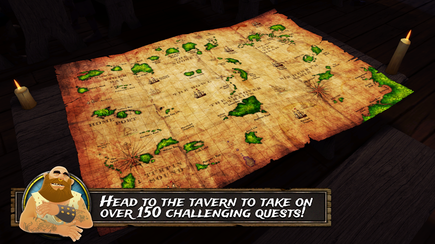 Pirate Quest: Become a Legend截图2