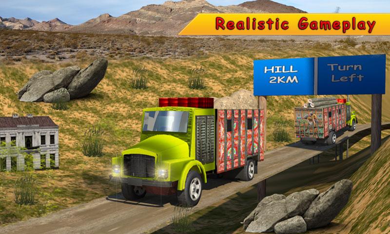 Pak Hill Truck Driver 2017 Sim截图4