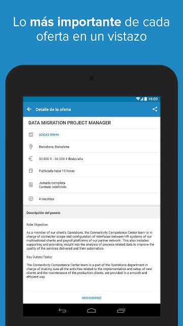 Ofertas de Empleo y Trabajo截图2