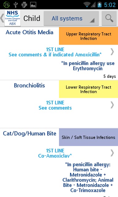 GP Antibiotics截图2