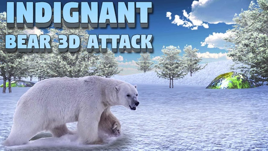 Indignant Bear 3D Attack截图1